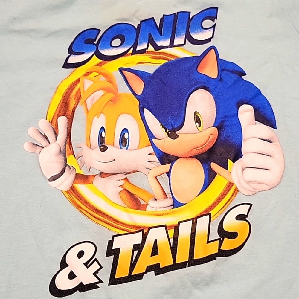 Sonic hedgehog t shirt